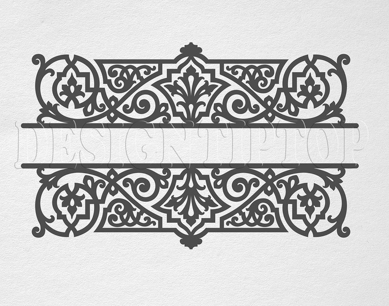 Download Split frame SVG mailbox monogram svg wedding frame vintage ...