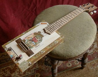 Cigar-Box Electric Ukulele