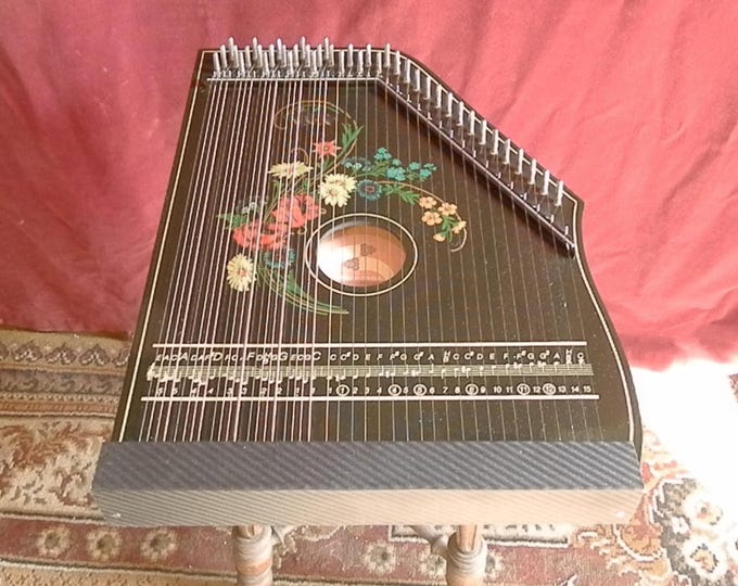 Akkord Zither 5 Chords