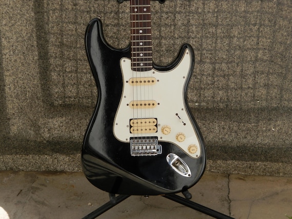 Hondo Super Strat Electric Guitar - 1970s/80s S.korean Made - Etsy