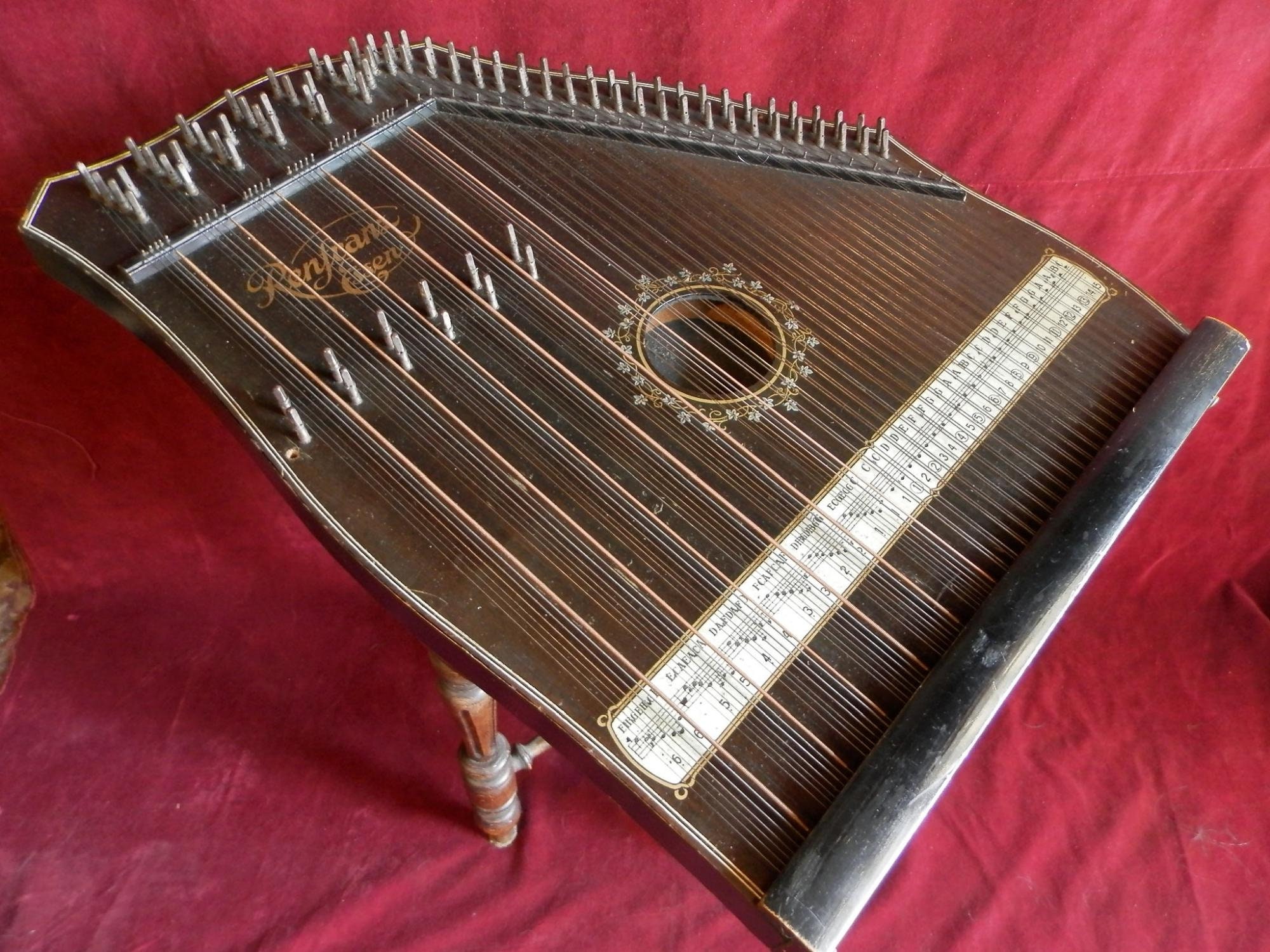 Mandolin Chord Zither. 92 Strings Etsy New Zealand