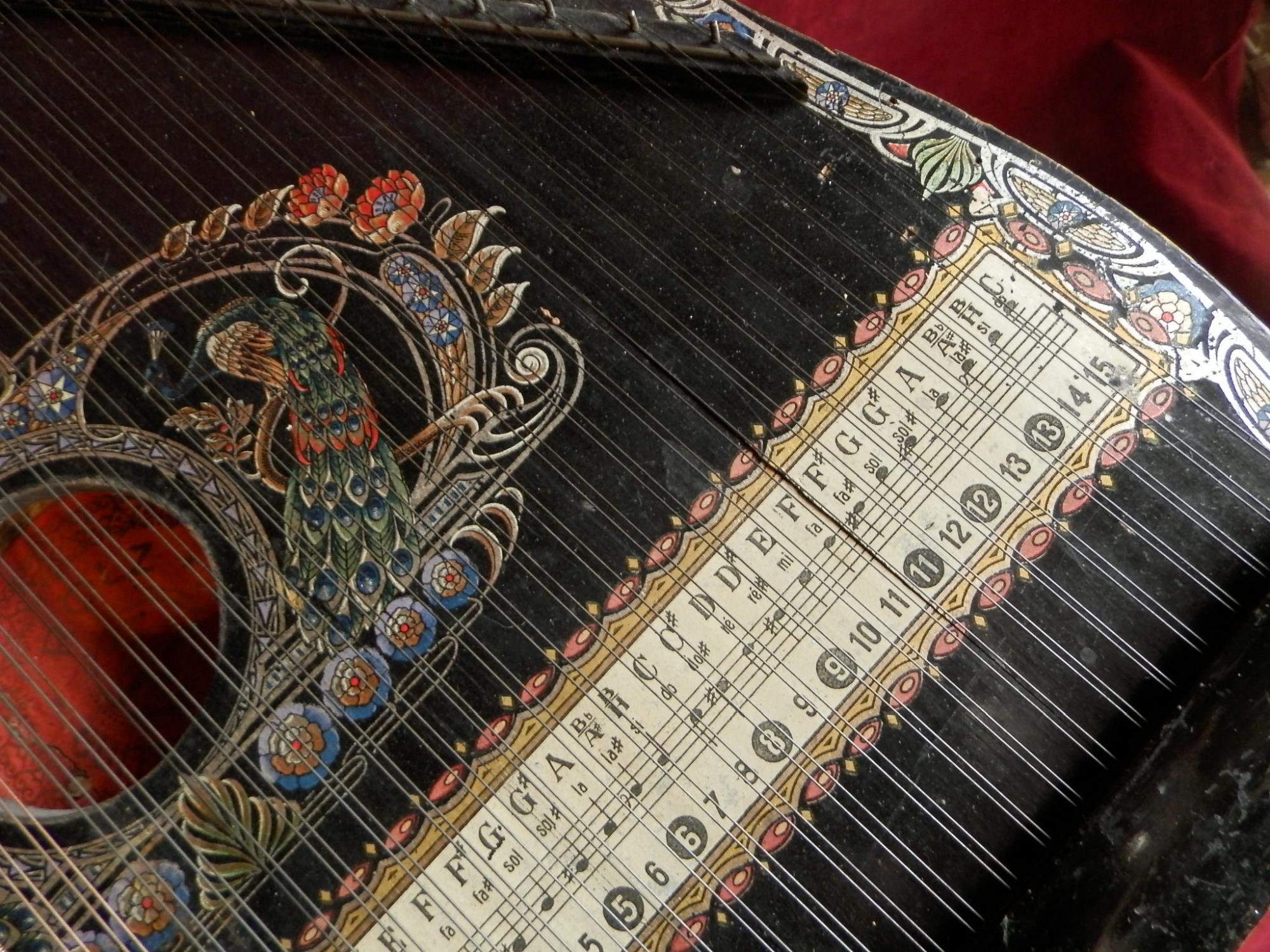 Mandolin Concert Zither 74 strings