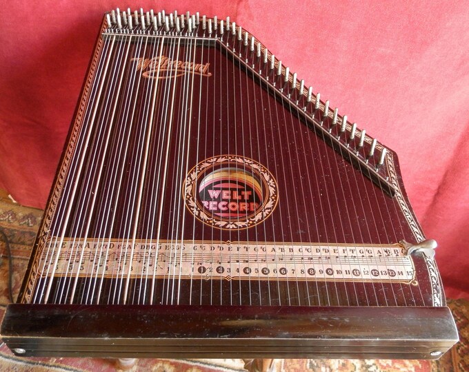 在庫処分・数量限定 チター 6 Chord JubelTone Zither 東ドイツ製