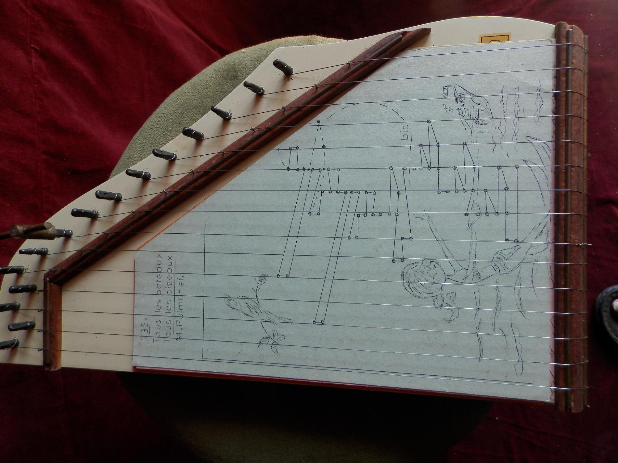 Chromatic Zither 15 strings