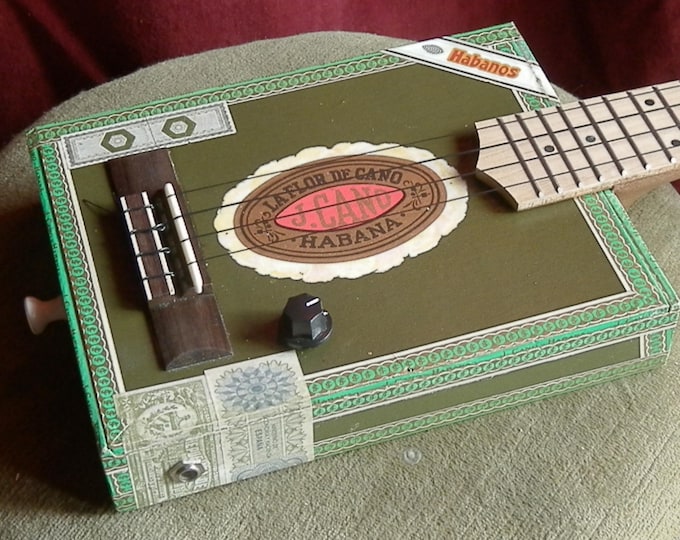 Cigar-box Concert size Ukulele