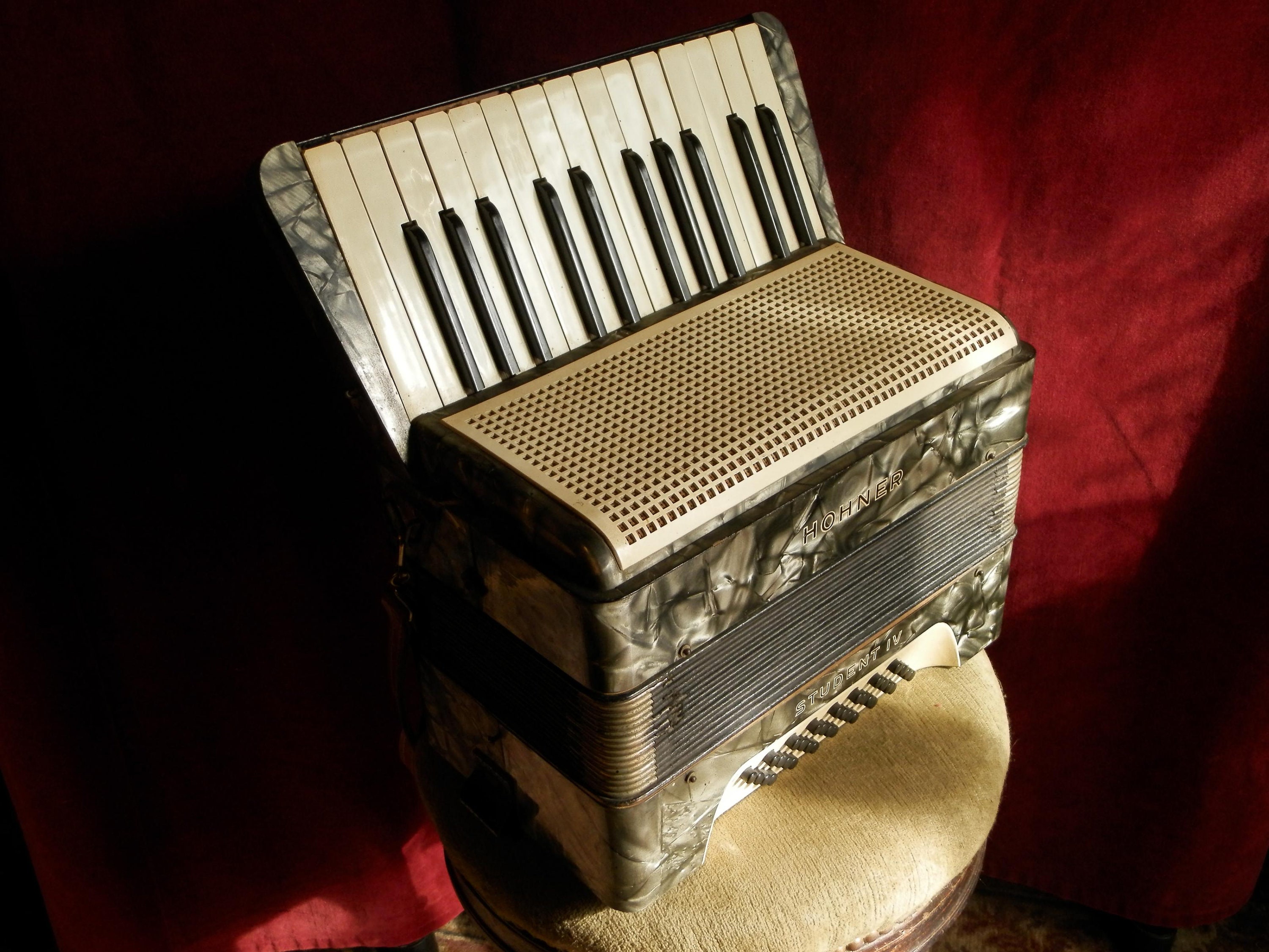 Hohner Student IV Piano Accordeon Etsy
