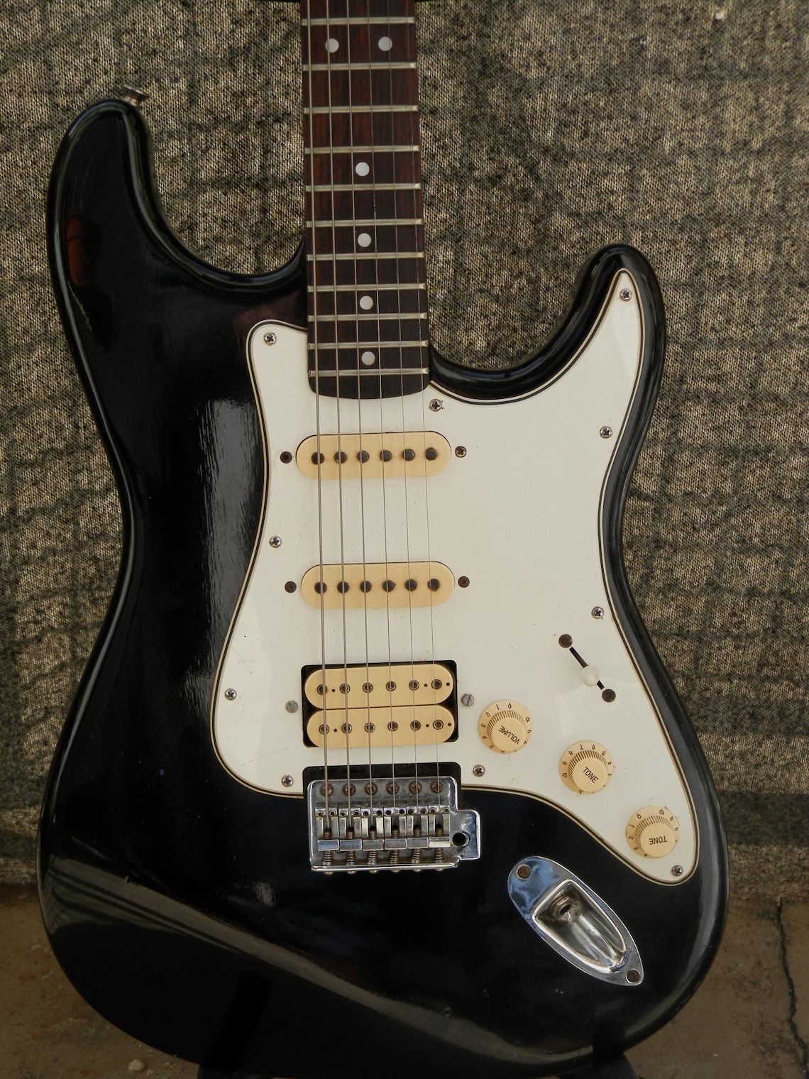 Hondo Super Strat Electric Guitar - 1970s/80s S.Korean Made, foto 3 di 5