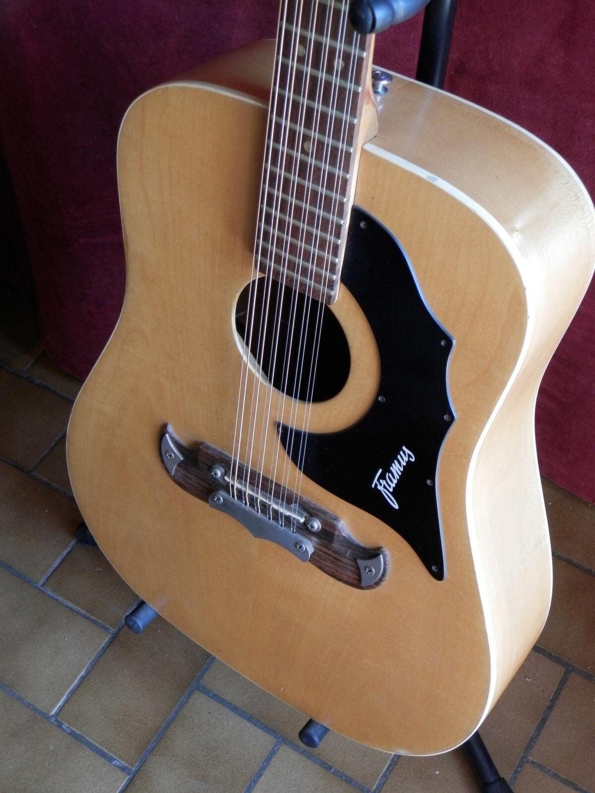 Framus Texan 12 string semi acoustic guitar