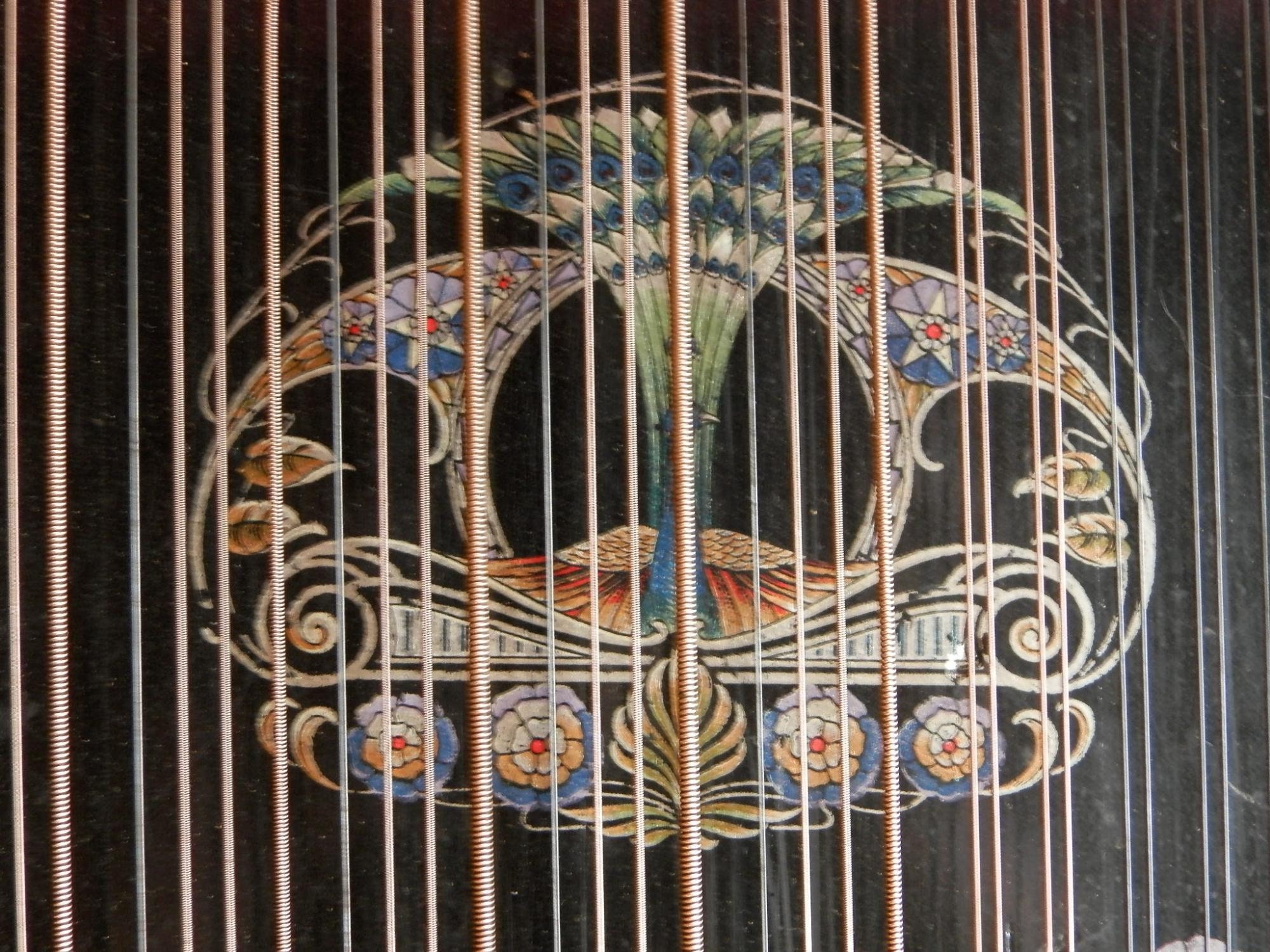 Mandolin Concert Zither, 74 strings.