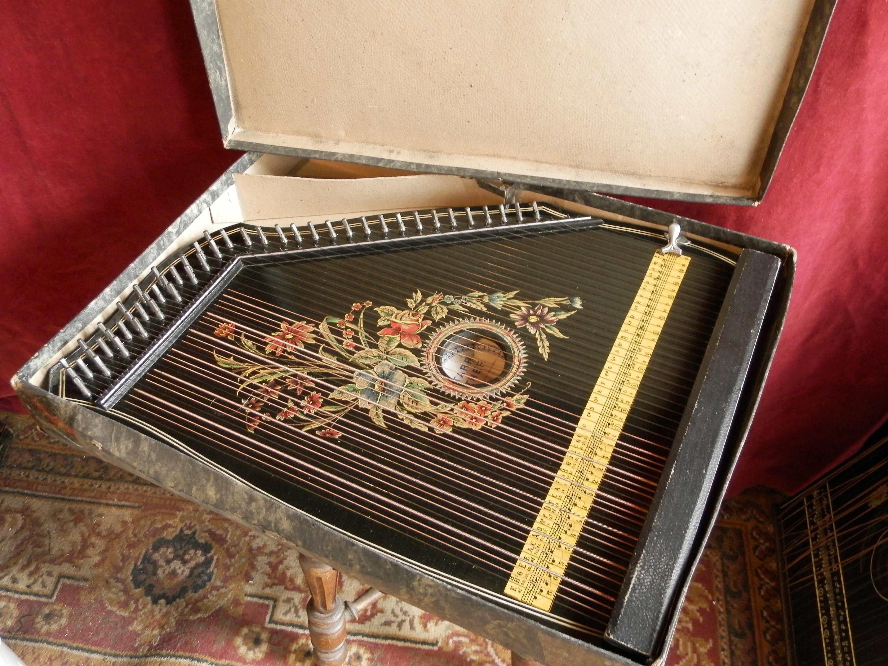 チター 6 Chord JubelTone Zither 東ドイツ製 １９７５ お取寄せ - for