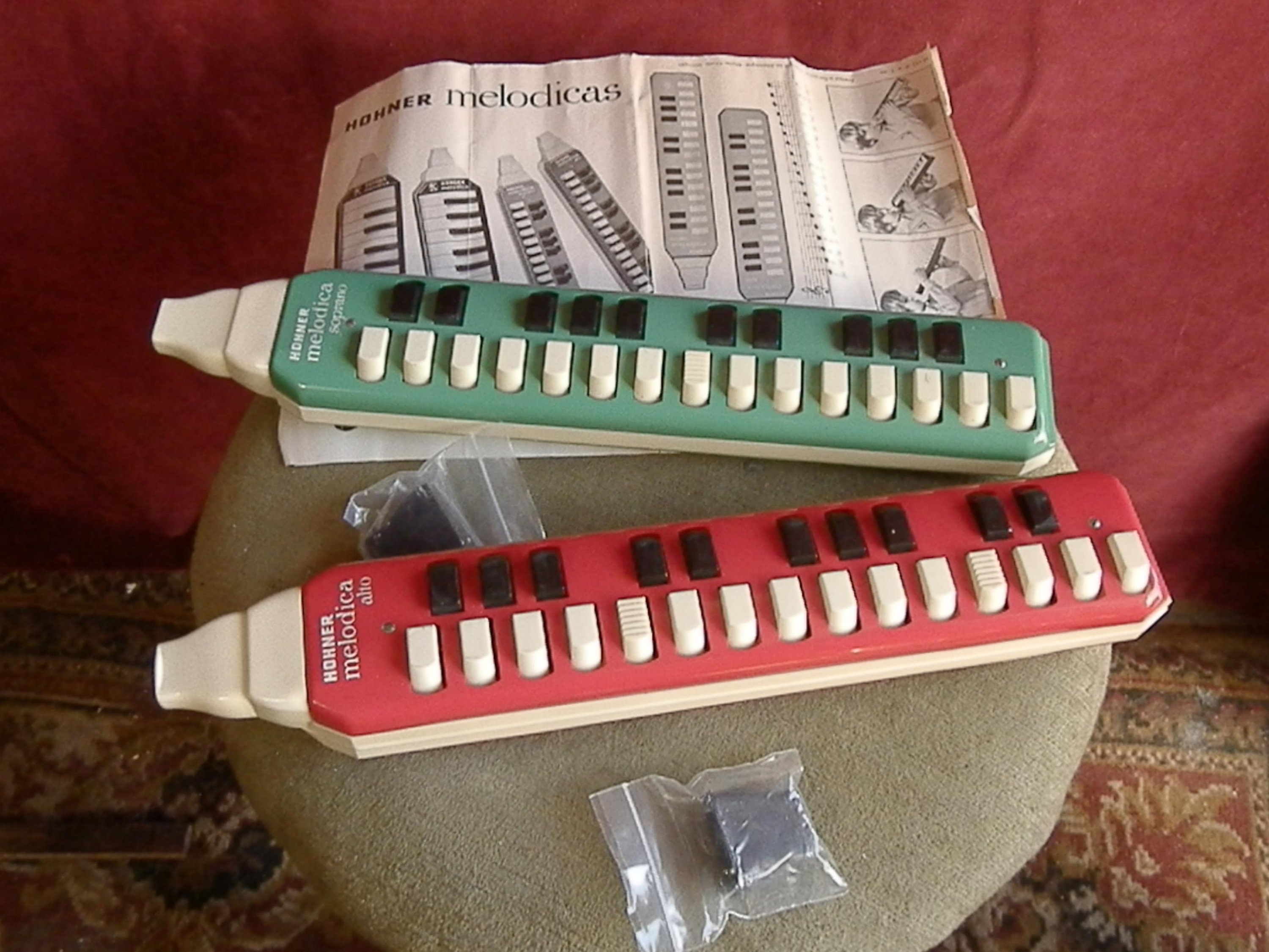 Vintage Hohner Red Melodica Alto made in germany | eBay