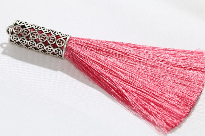 Tassel Cotton Tassel,Pink Cone Cap Tassels,3 Inches Thread Tassels 8cm,Cap Tassels SKURSL7