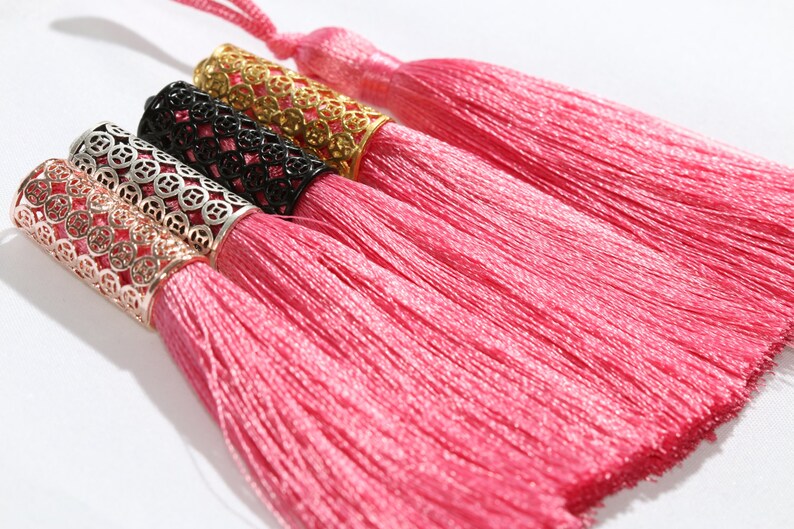 Tassel Cotton Tassel,Pink Cone Cap Tassels,3 Inches Thread Tassels 8cm,Cap Tassels SKURSL7