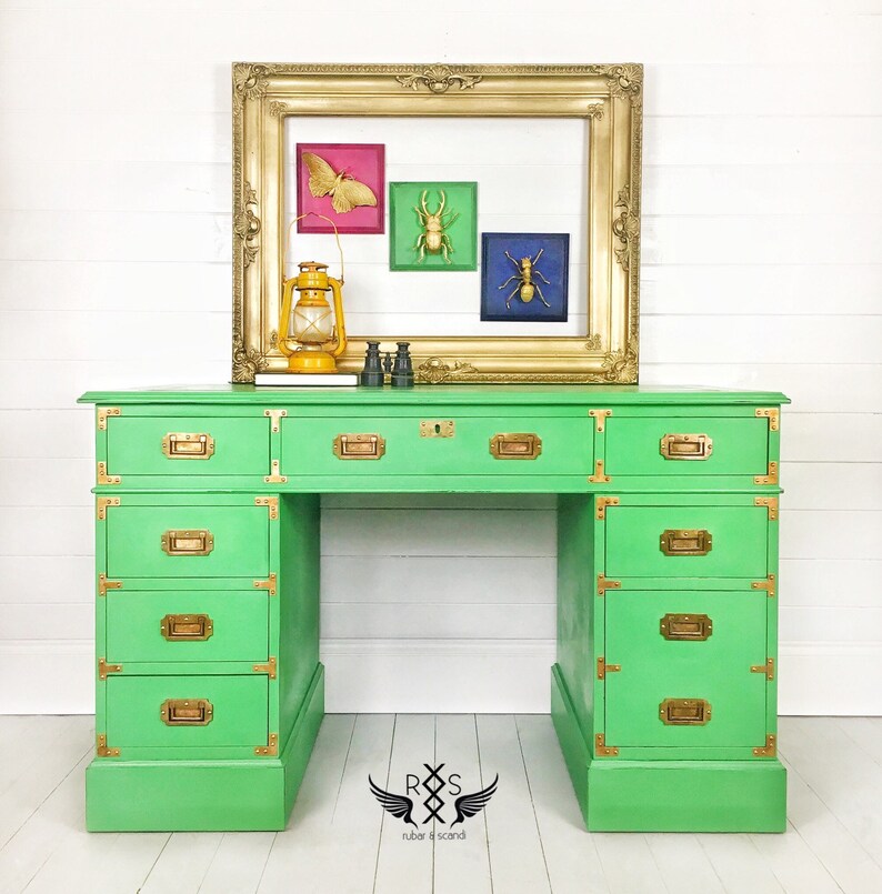 Campaign Style Desk