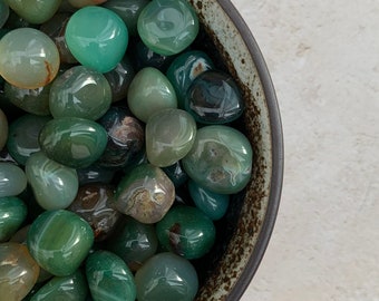 Green Onyx Stone Etsy