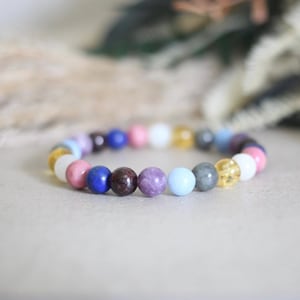 Menopause Bracelet: Genuine Gemstone Crystal Bead Bracelet