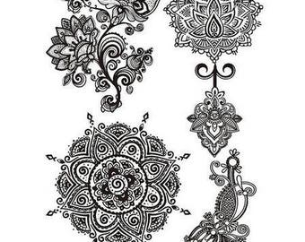 Tatouage Boheme Etsy