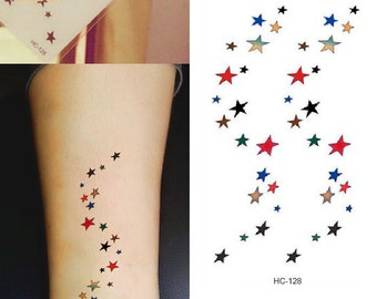 Tatouage étoile Etsy