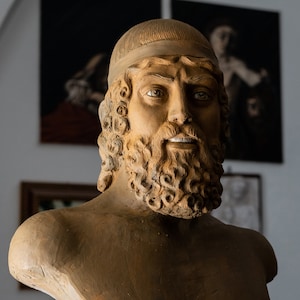Your sculpture portrait, artist Paolo Alessandro Fanizza