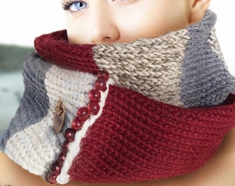 Winter Warm Neck, Warmer Tube Scarf/Gaiter Cold Weather for Women