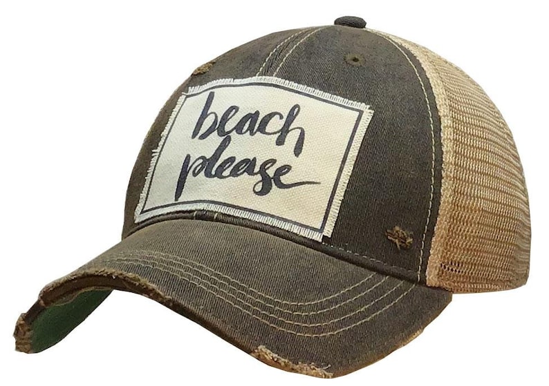 distressed baseball cap womens