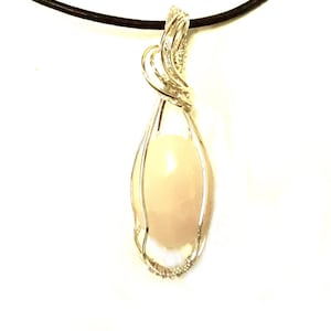 Sterling Silver Quartz Pendant, One of a Kind, Crystal Products