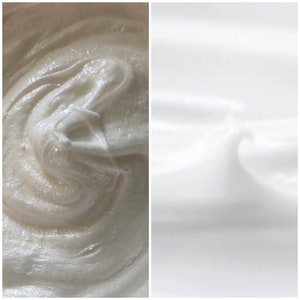 Half-gallon wholesale combo. 1 half gallon each of our Creamy Body Wash and Body Lotion. Gift baskets party favors stocking stuffers resell