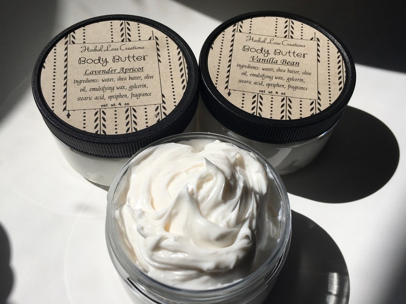 Unlabeled Body Butter. Label and Resell as Your Own. Over 50 Etsy