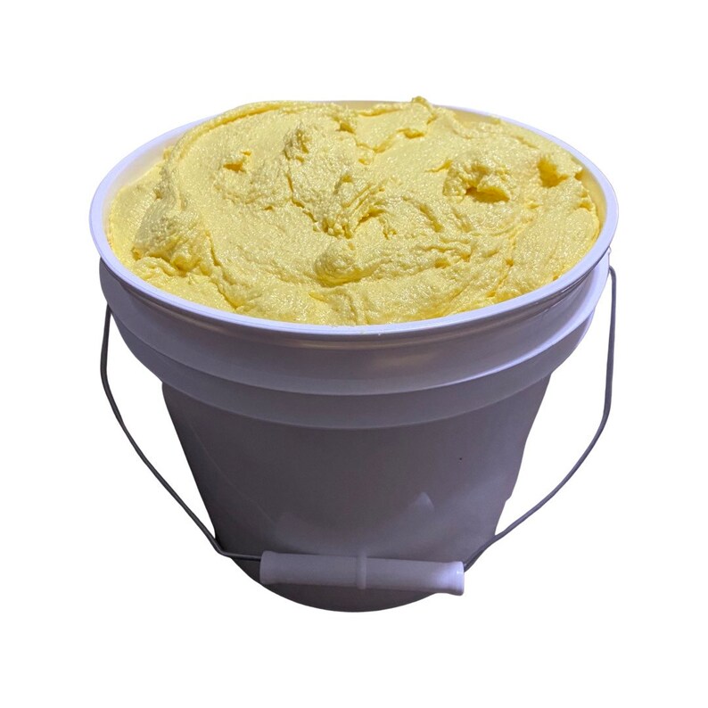 Wholesale Turmeric Foaming Sugar Scrub. 1 gallon. Christmas gifts, gift baskets, salons and spas. Private label. Handmade in the USA bild 5