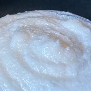 1 gallon Wholesale Foaming Sugar Scrub. Bottle, label and resell as your own. Christmas gifts, wedding favors, gift baskets, waxing scrub