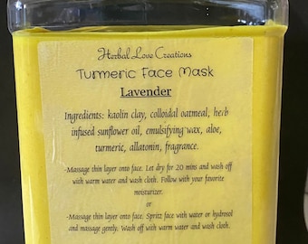 Wholesale Creamy Face Mask. Turmeric or Charcoal