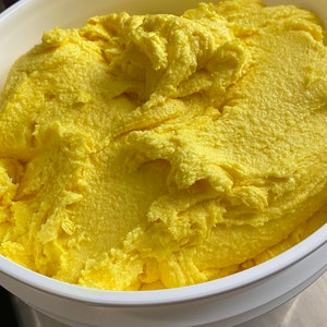 Wholesale Turmeric Foaming Sugar Scrub. 1 gallon. Christmas gifts, gift baskets, salons and spas. Private label. Handmade in the USA bild 9