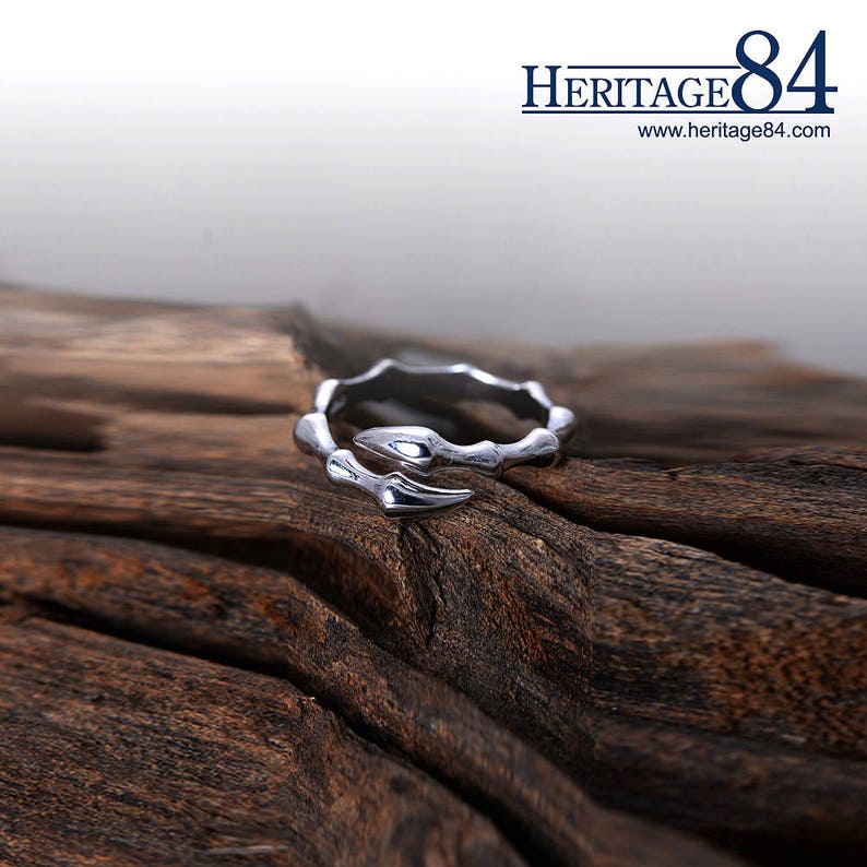 Pinky Ring in Sterling Silver Pinkie Ring for Women Etsy