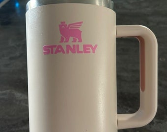 set of 2  Stanley cup inspired vinyl decals