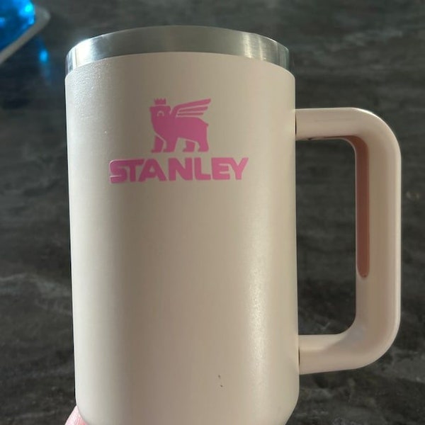 set of 2  Stanley cup inspired vinyl decals