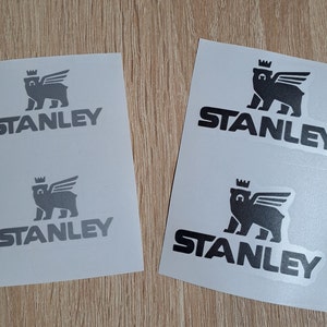 set of 2  Stanley cup inspired vinyl decals