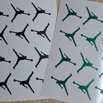 Cartoon Nike Stickers