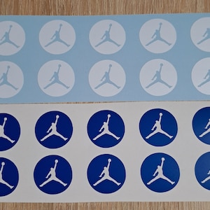 Lot de 10 décalcomanies Jordan, décalcomanies en vinyle pour homme de saut, homme de basket-ball
