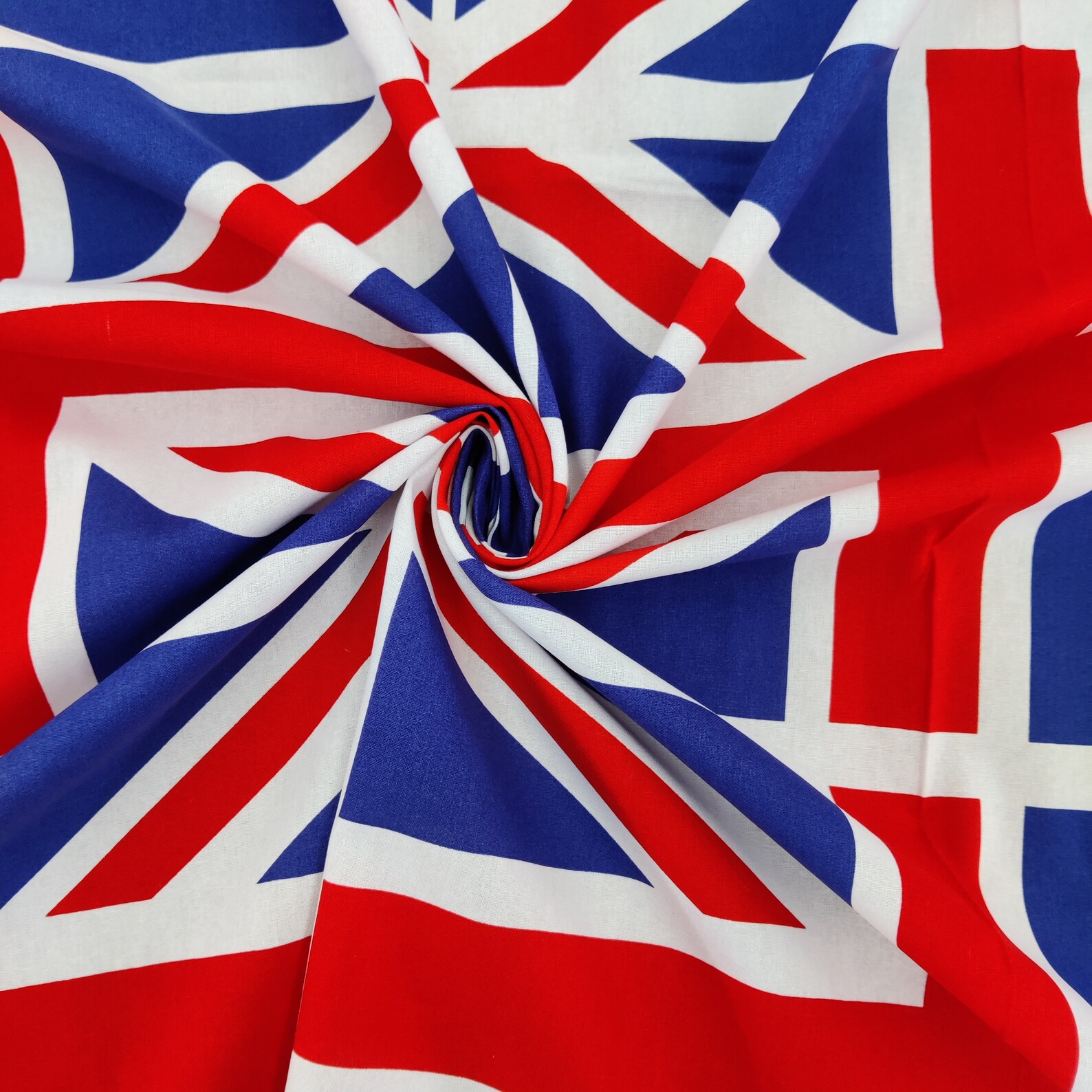 FS742 Union Jack Cotton Fabric Design Craft Quilting Dress Etsy