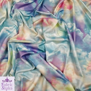 Iridescent Dharma Dye Rainbow Tie Dye Gradient Pajama Pants for