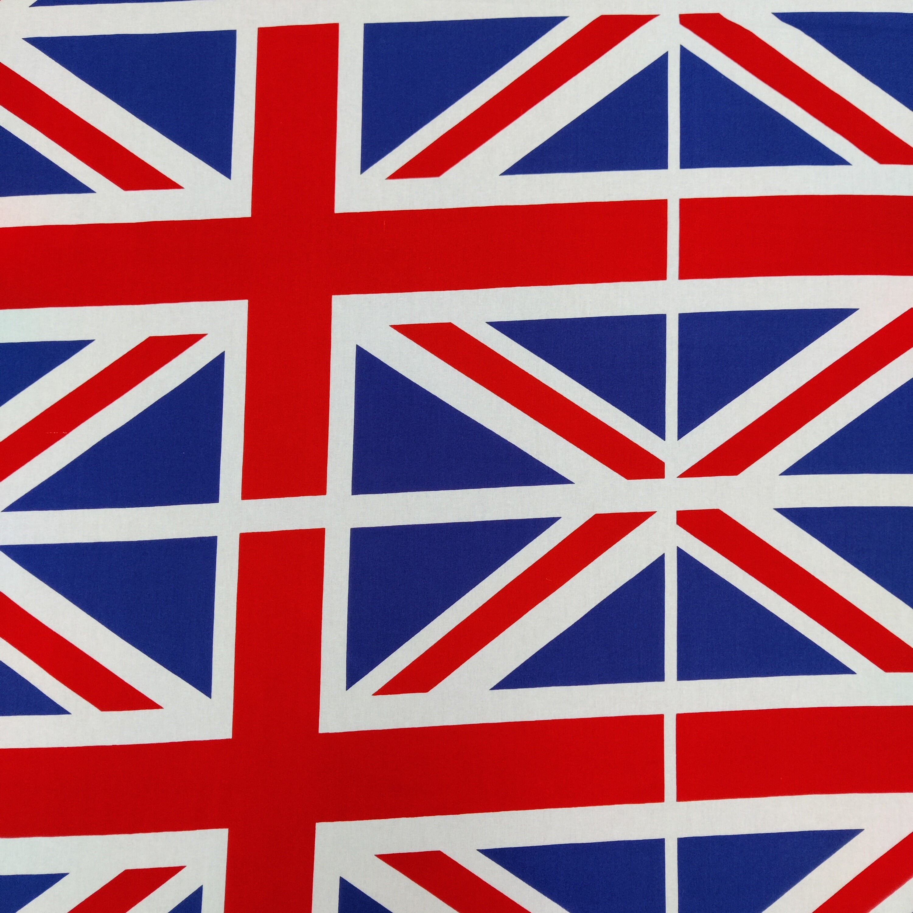 FS742 Union Jack Cotton Fabric Design Craft Quilting Dress Etsy