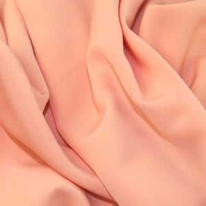 Plain Peach Green Blue High Quality Jersey Scuba crepe Dress Making Stretchy Knit Fabric - Sold Per Metre FS134_23