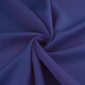 Plain Scuba Jersey Fabric | Sold by the metre | Available in 25+ vibrant colors | Soft & Stretchy | Perfect for fashion, clothing, dresses