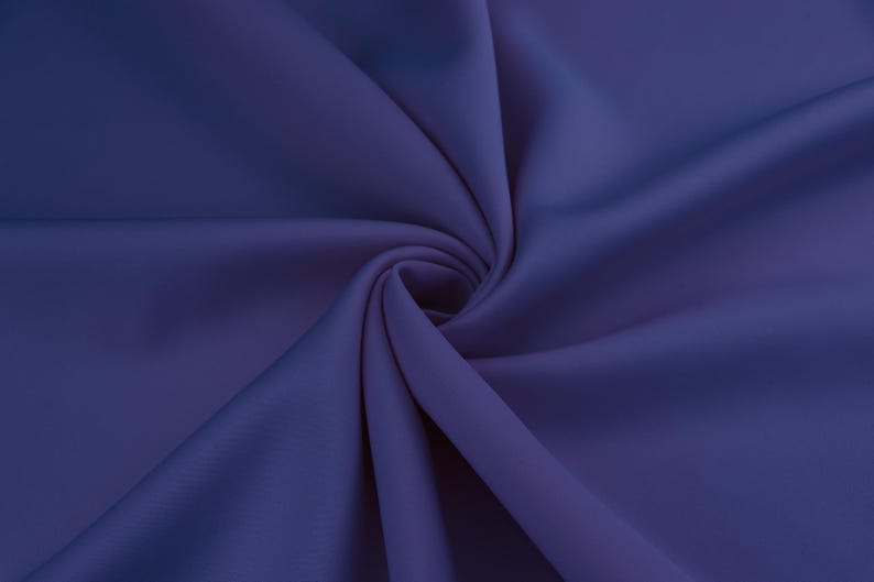 Plain Scuba Jersey Fabric | Sold by the metre | Available in 25+ vibrant colors | Soft & Stretchy | Perfect for fashion, clothing, dresses