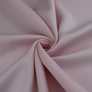 Plain Scuba Jersey Fabric | Sold by the metre | Available in 25+ vibrant colors | Soft & Stretchy | Perfect for fashion, clothing, dresses