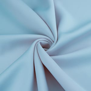 Plain Scuba Jersey Fabric | Sold by the metre | Available in 25+ vibrant colors | Soft & Stretchy | Perfect for fashion, clothing, dresses