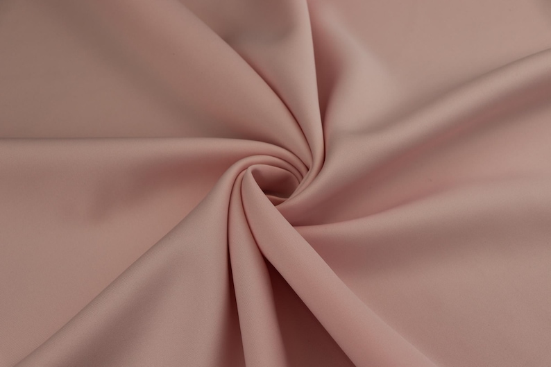 Plain Scuba Jersey Fabric | Sold by the metre | Available in 25+ vibrant colors | Soft & Stretchy | Perfect for fashion, clothing, dresses