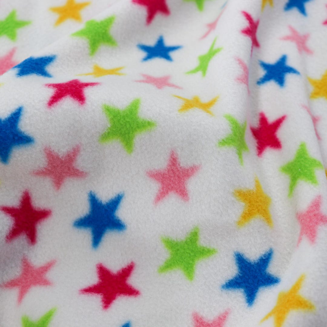 Textile Star Stars Polyester Fleece Fabric – Soft and Warm Blanket Material ...