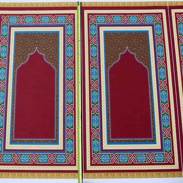 Prayer Mats in continuous row | Ideal for travel work events taraweeh jumuah parties | salah janamaz musallah musalla