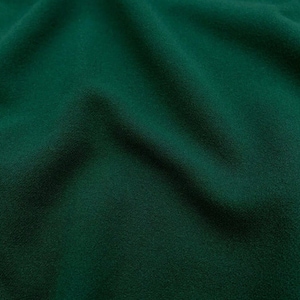 Plain Bottle Green Jersey Scuba Crepe Dress Making Stretchy Knit Fabric - Sold Per Metre - 2 way stretch - FS134_21